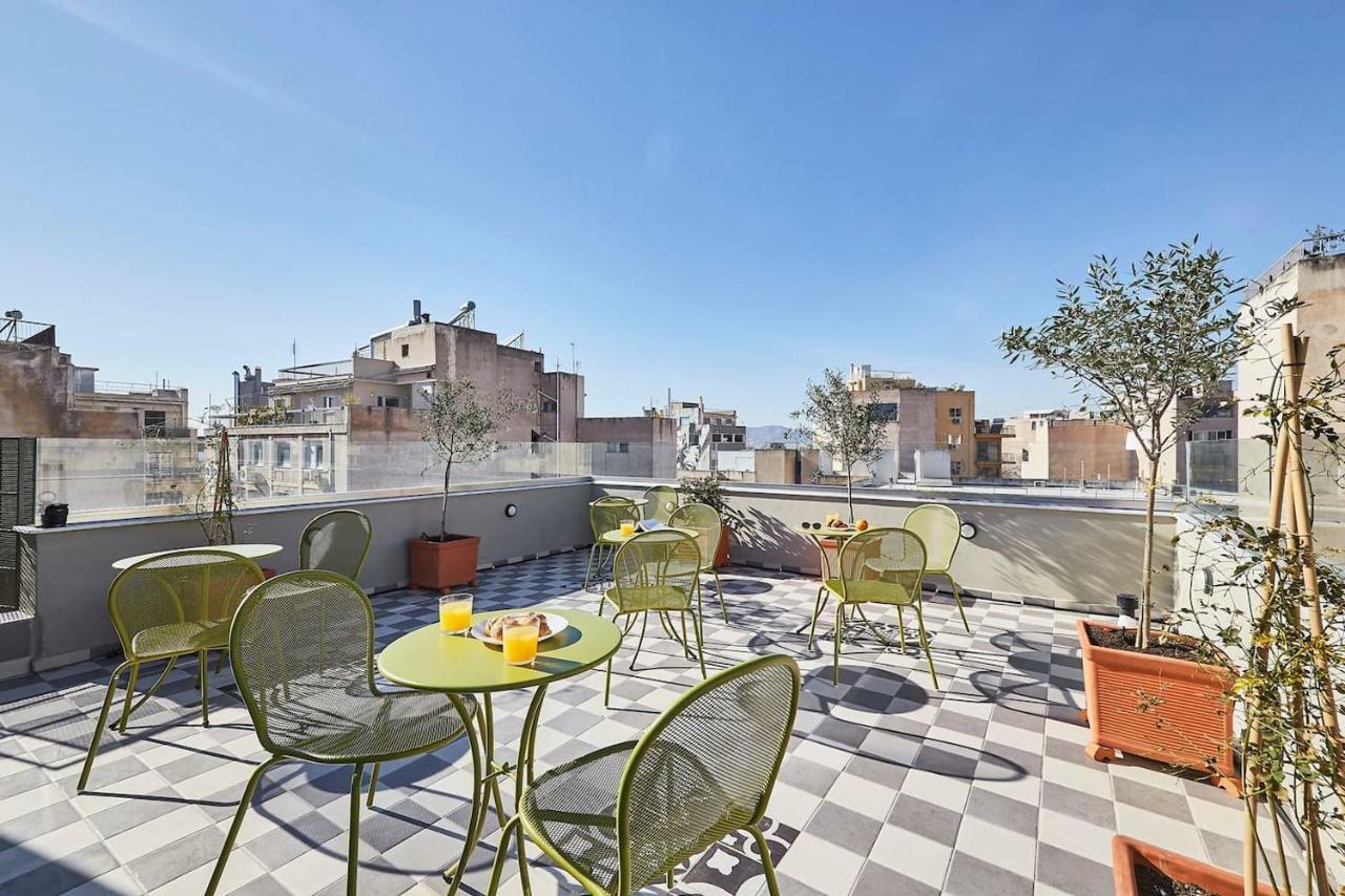 Live In A Funky & Renovated Studio Near Acropolis Atenas Exterior foto